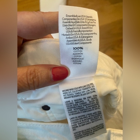 NWOT Mother Snacks High Waisted Twizzy Skimp in Sticky Rice size 25 - Picture 11 of 12